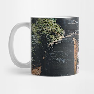 Grunge City Waterfall Photo V3 Mug